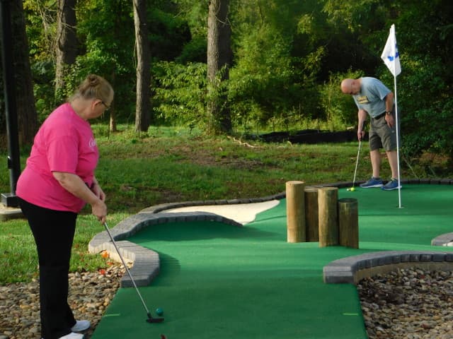 Watch out for the sand trap! Watch out for the sand trap!