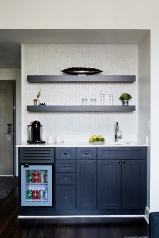 Wet bars in every room Wet bars in every room