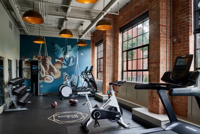 State of the art fitness center State of the art fitness center